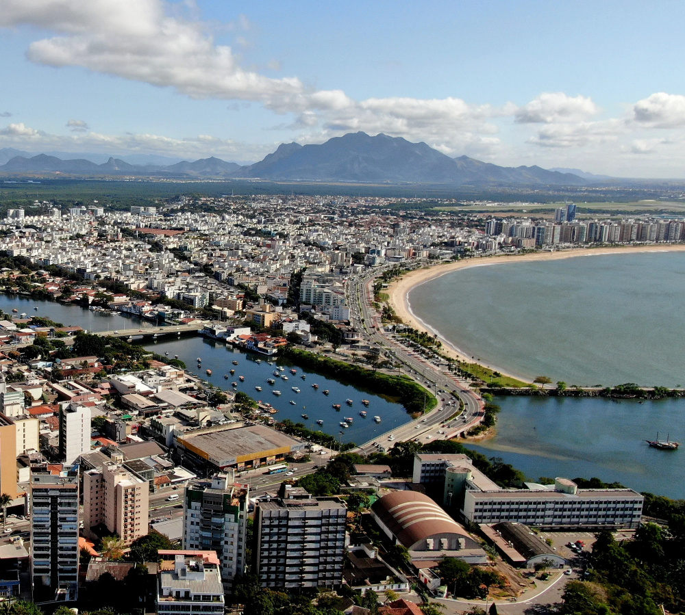 Foto aérea de Vitória